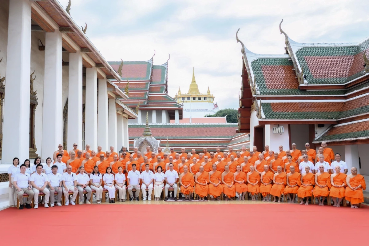 GULF จัดโครงการบรรพชาอุปสมบทหมู่ถวายเป็นพระราชกุศลแด่สมเด็จพระพันปีหลวง