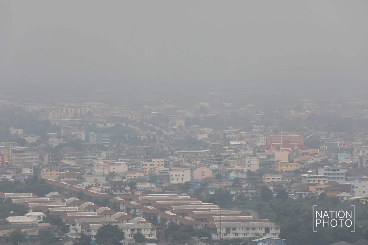 เช้านี้ฝุ่นคลุมกรุง! หลายเขตค่าฝุ่นเกิน 40 มคก./ลบ.ม.