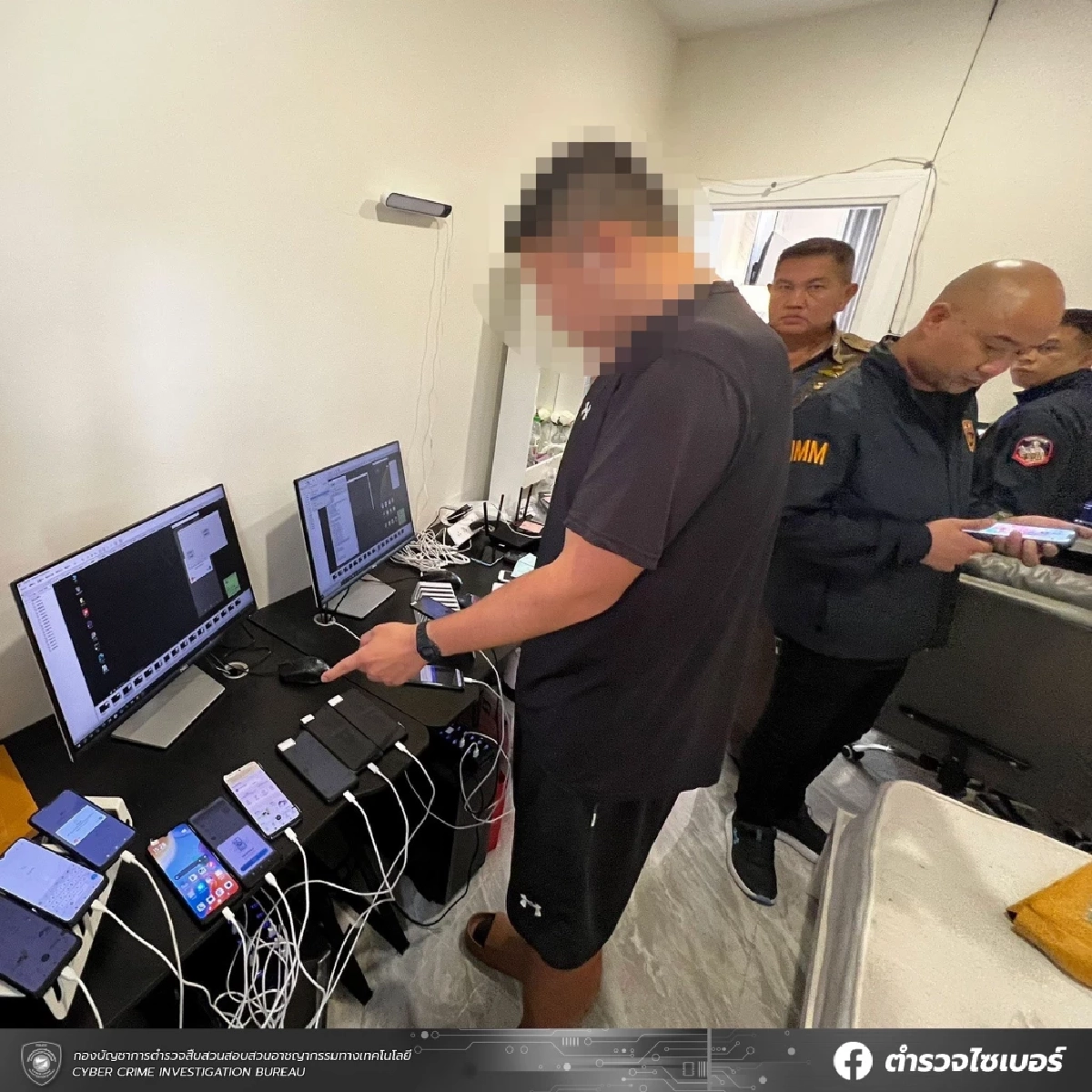 ตำรวจไซเบอร์ทลายเว็บพนันใหญ่ พบเงินหมุนกว่า 1.2 พันล้านต่อปี