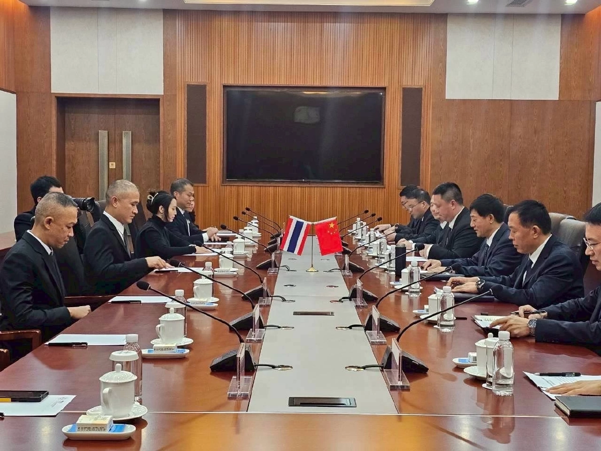 พล.ต.ท.จิรภพ ภูริเดช นำคณะตำรวจไทยบินจีน ประชุมร่วม 6 ประเทศ