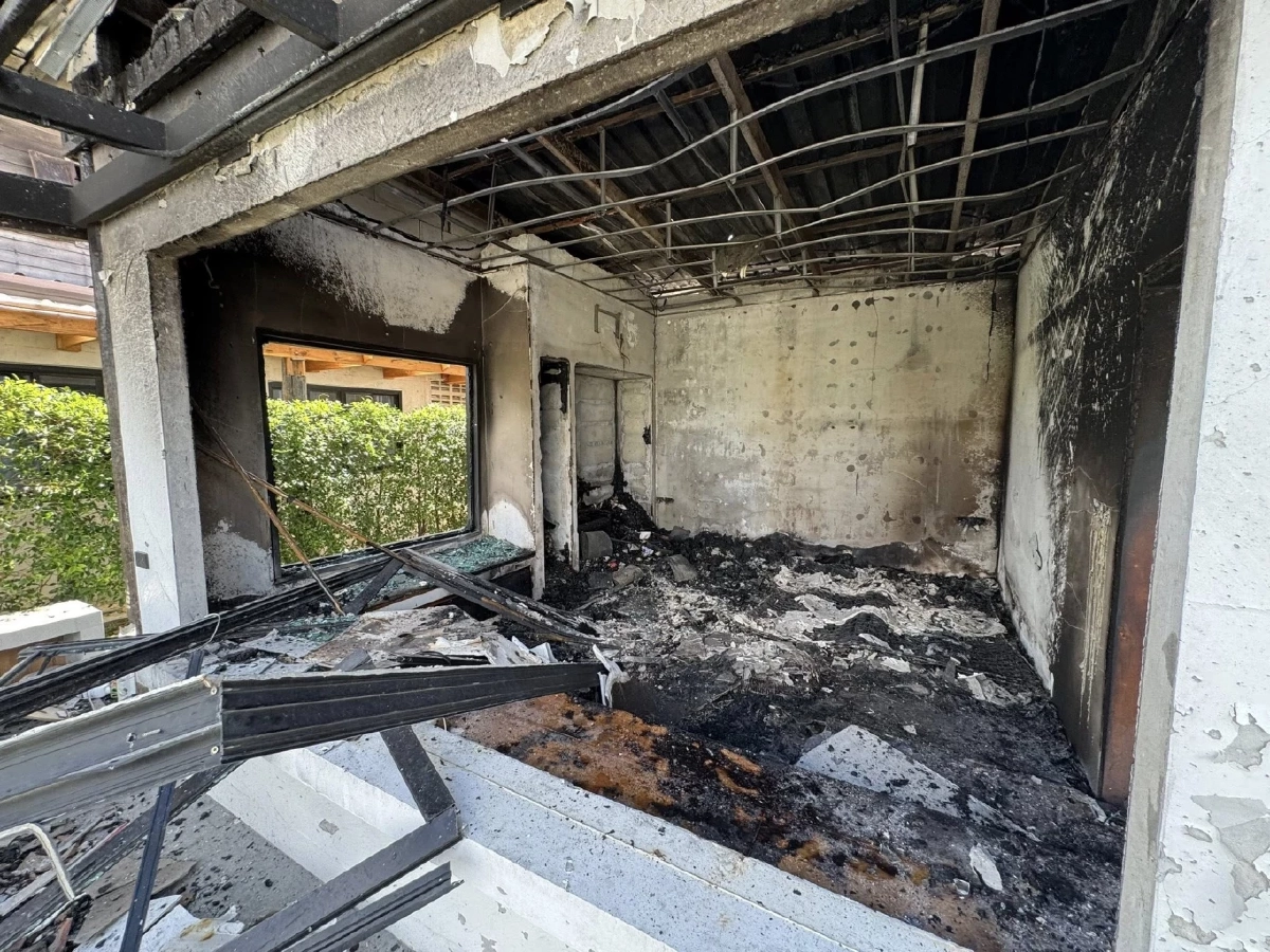 อพยพครั้งนี้ไม่มีบ้านให้กลับแล้ว หนุ่มเผยสภาพบ้าน ที่โดน BM21 ตกใส่