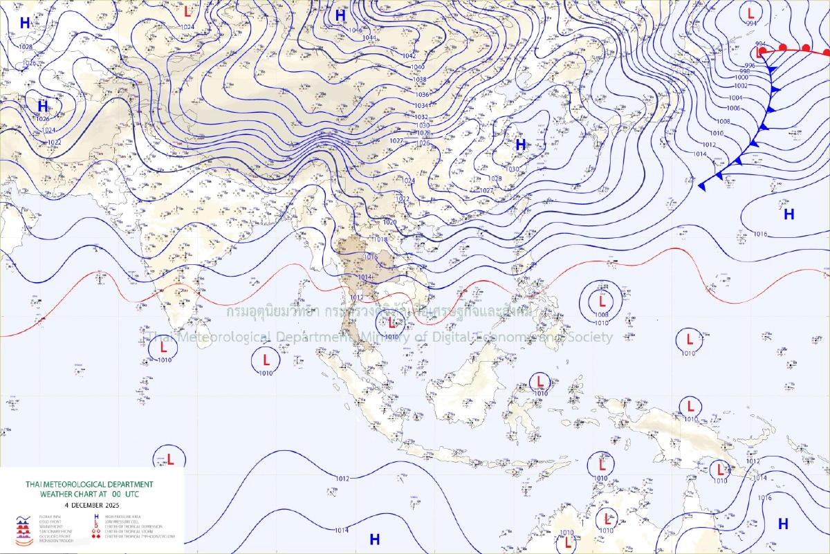 ภาคใต้เตรียมรับมือฝนหนัก เปิดรายชื่อ 10 จังหวัด ต้องระวังพิเศษ