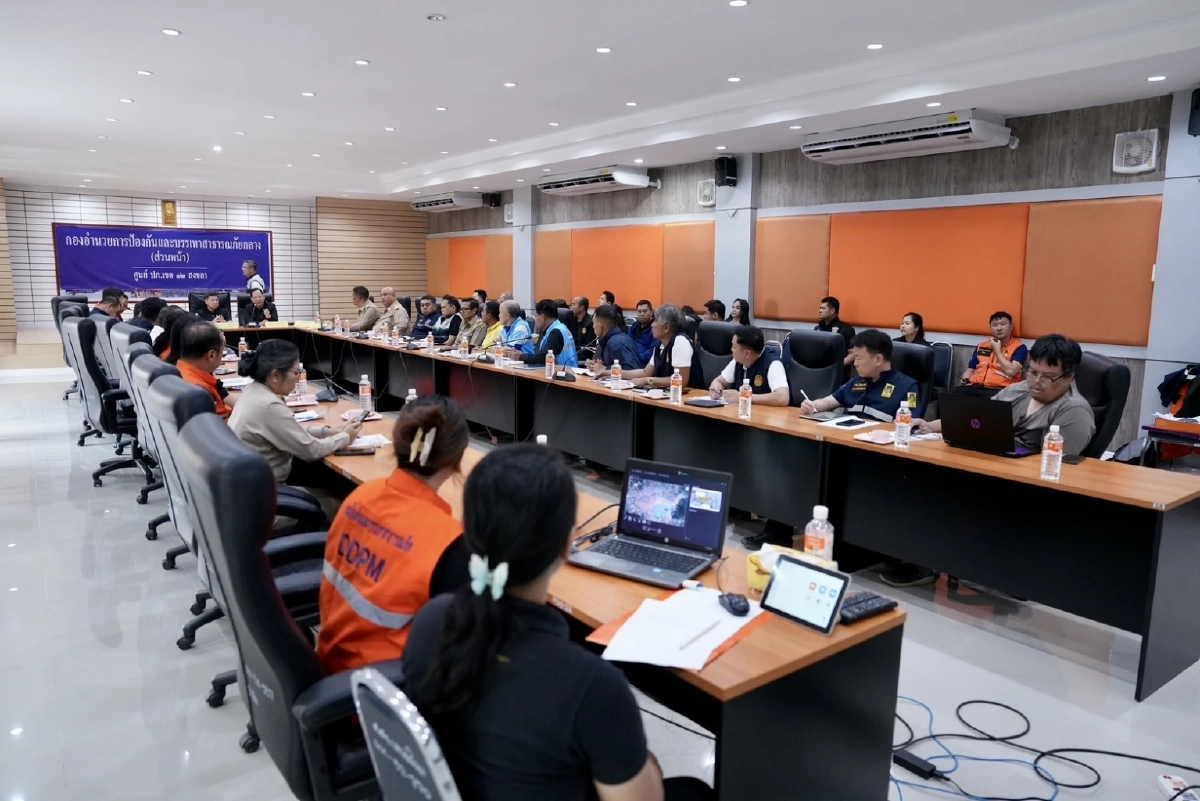 กรมโยธาธิการและผังเมือง ร่วมติดตามสถานการณ์อุทกภัย วางมาตรการสนับสนุนและฟื้นฟู