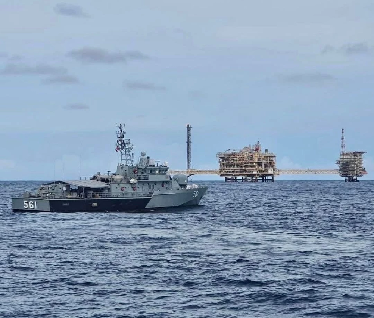 ตรวจพบ โดรนปริศนา บินก่อกวนเหนือบริเวณแท่นขุดเจาะน้ำมัน