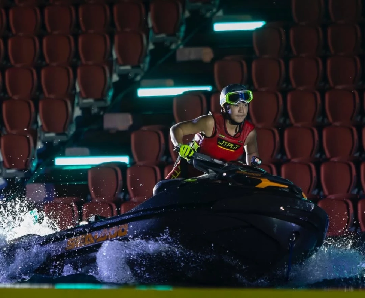 “เปิ้ล นาคร” ปลื้มสุดใจลูกชาย โชว์เจ็ตสกีเปิดซีเกมส์ ครั้งที่ 33