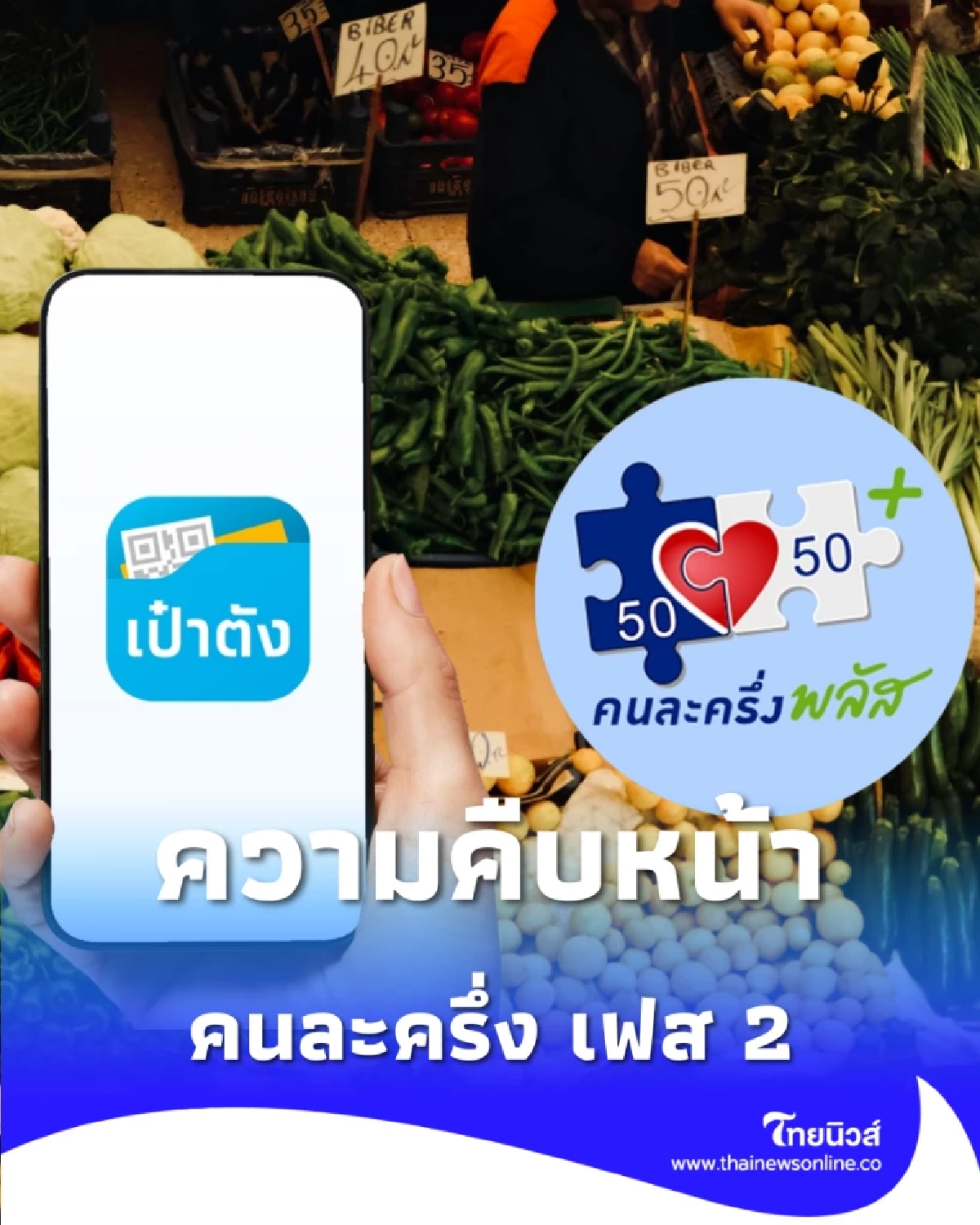 คนละครึ่ง เฟส 2 เริ่มช่วงไหน มีความคืบหน้าอะไรเกิดขึ้นบ้าง