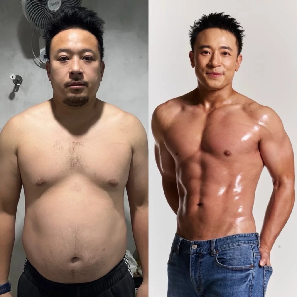 ร่างหมีสู่ร่างทอง มิค บรมวุฒิ พิสูจน์วินัยเปลี่ยนชีวิตในวัย 47 ปี 