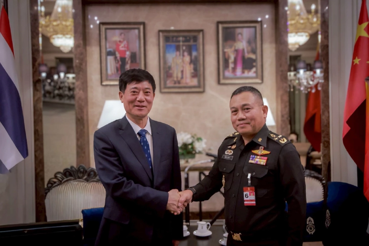 หลิว จงอี้ ร่วมหารือกองทัพบก ขับเคลื่อนการแก้ไขปัญหาไซเบอร์สแกม