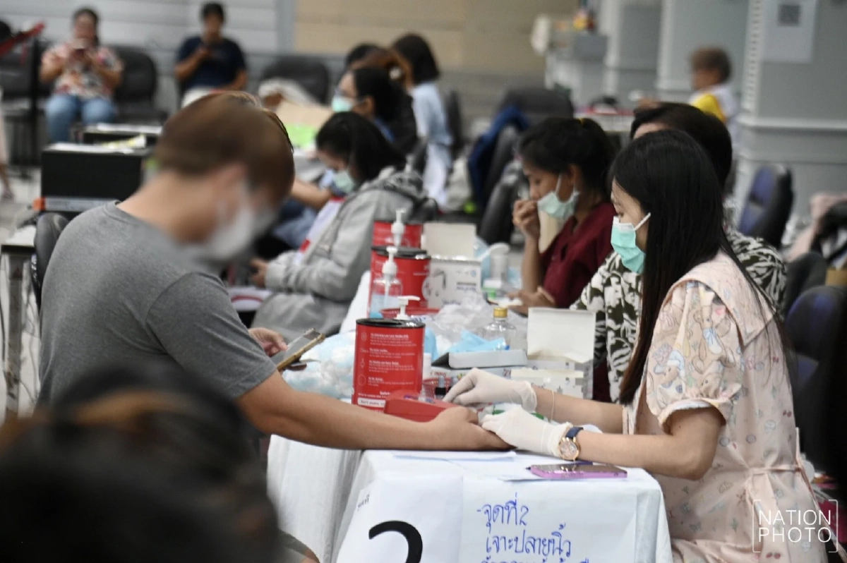 สภากาชาดชวนบริจาคโลหิตช่วยโรงพยาบาลชายแดนไทย-กัมพูชา