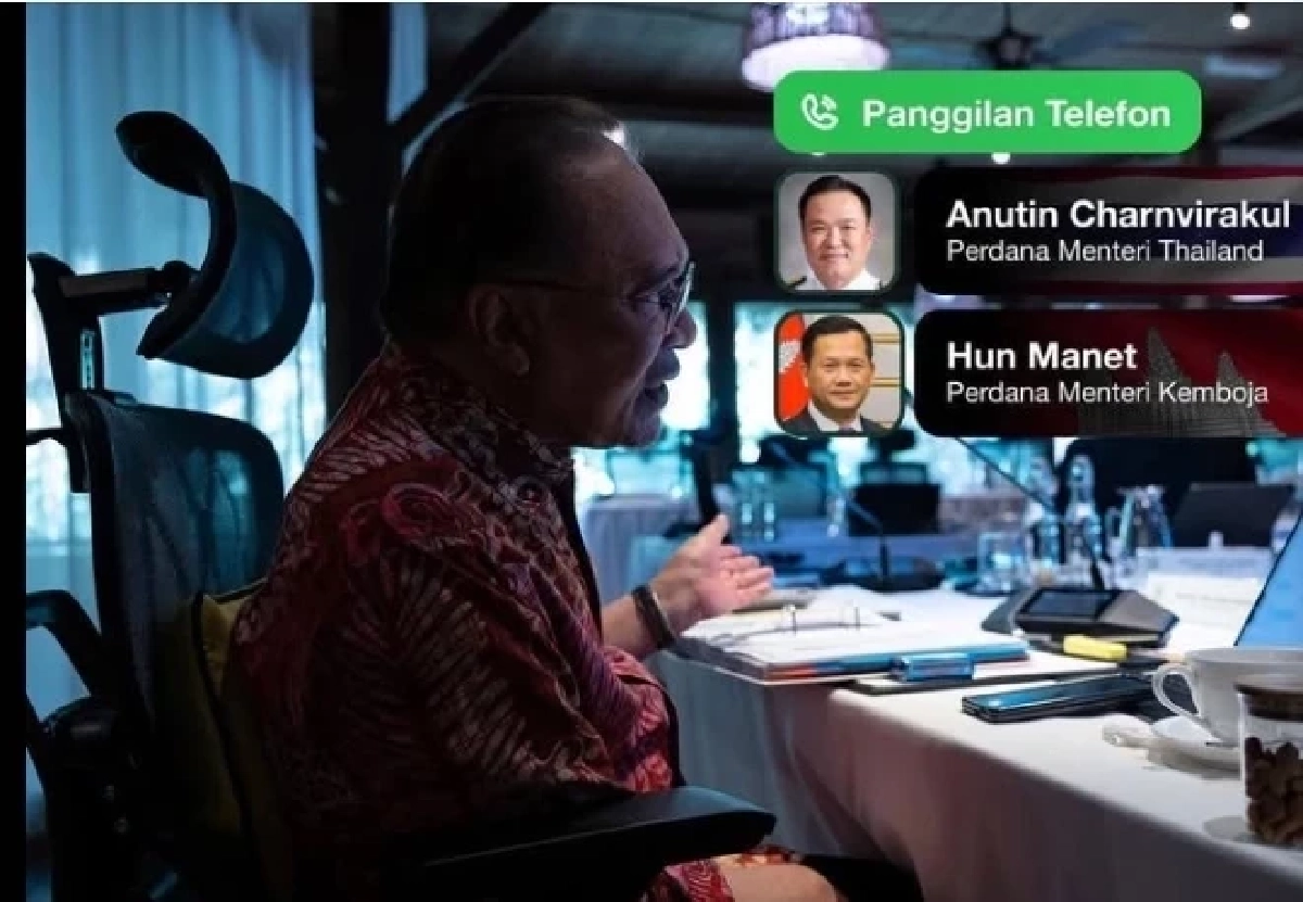 อันวาร์ ประธานอาเซียน ขอไทย –กัมพูชา หยุดยิง 4 ทุ่มคืนนี้