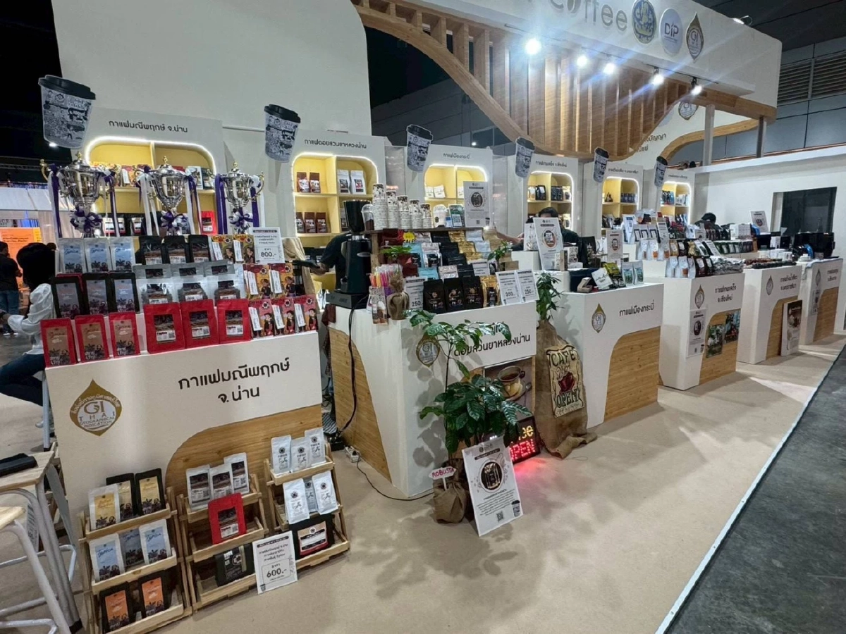 กรมทรัพย์สินทางปัญญา เปิดอาณาจักร GI Pavilion ยกขบวนเมล็ดพันธุ์ GI ไทย บุกงาน ข้าว-กาแฟ