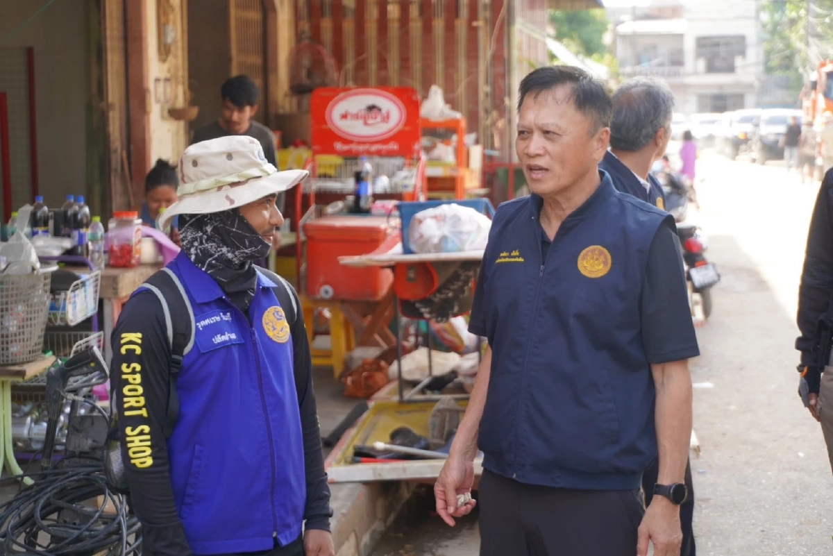 อธิบดีกรมโยธาธิการและผังเมือง ลุยฟื้นฟู"หาดใหญ่"หลังมหาอุทกภัย
