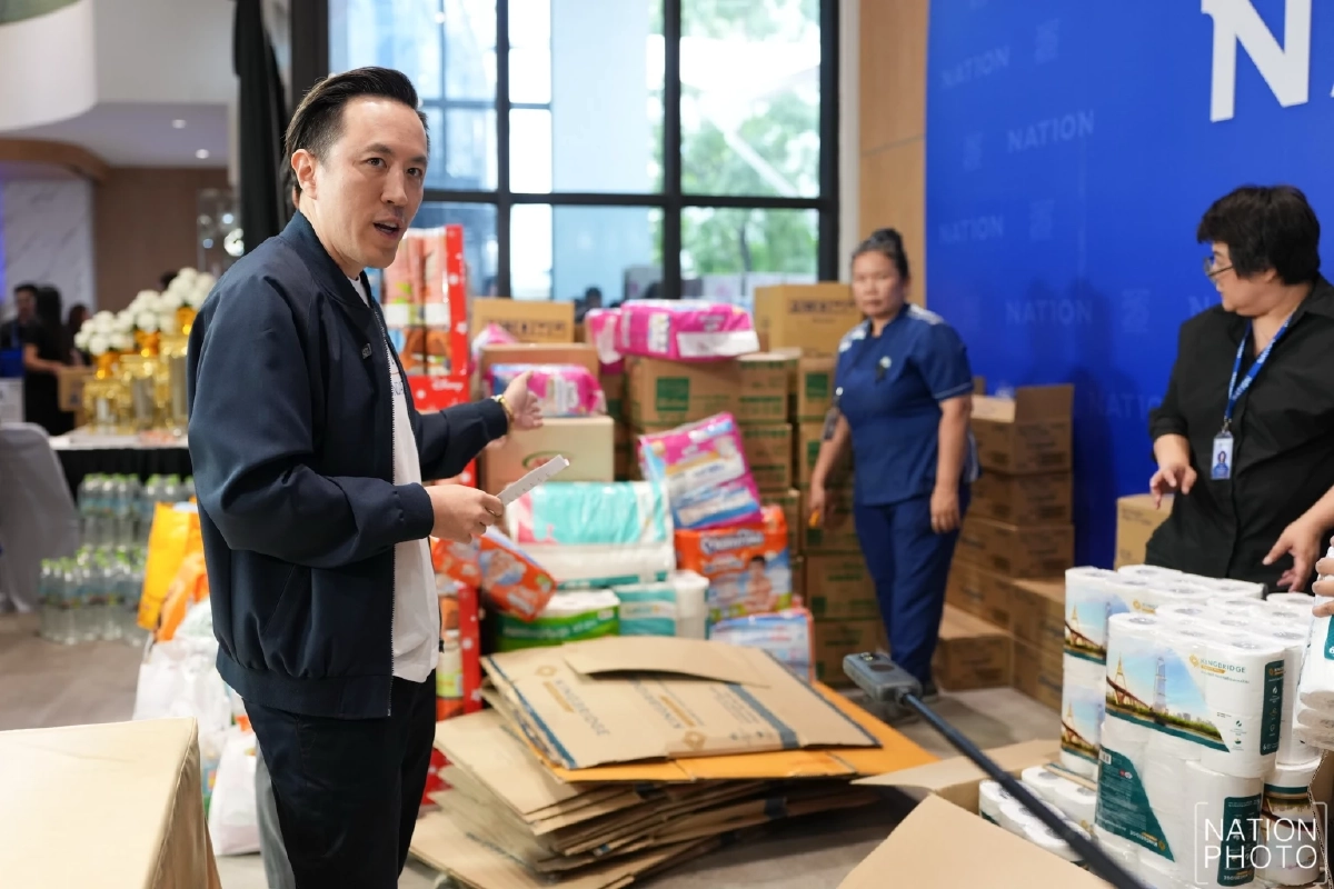 เครือเนชั่นร่วมใจ ส่งความช่วยเหลือ โครงการเนชั่นปันน้ำใจ ช่วยเหลือผู้ประสบอุทกภัยใต้