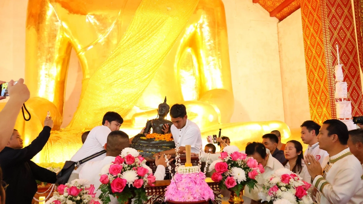 เปิดเลขมงคล ทะเบียนรถพิธีอัญเชิญ พระเจ้าตองทรงเครื่อง