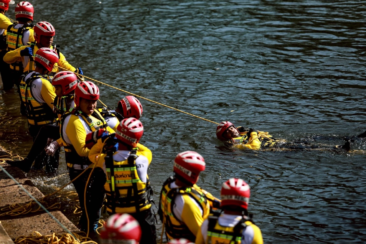 สิงห์อาสา ผนึก ปภ. สร้างหลักสูตรกู้ภัยน้ำเชี่ยว อบรมอาสาสมัครกู้ภัย