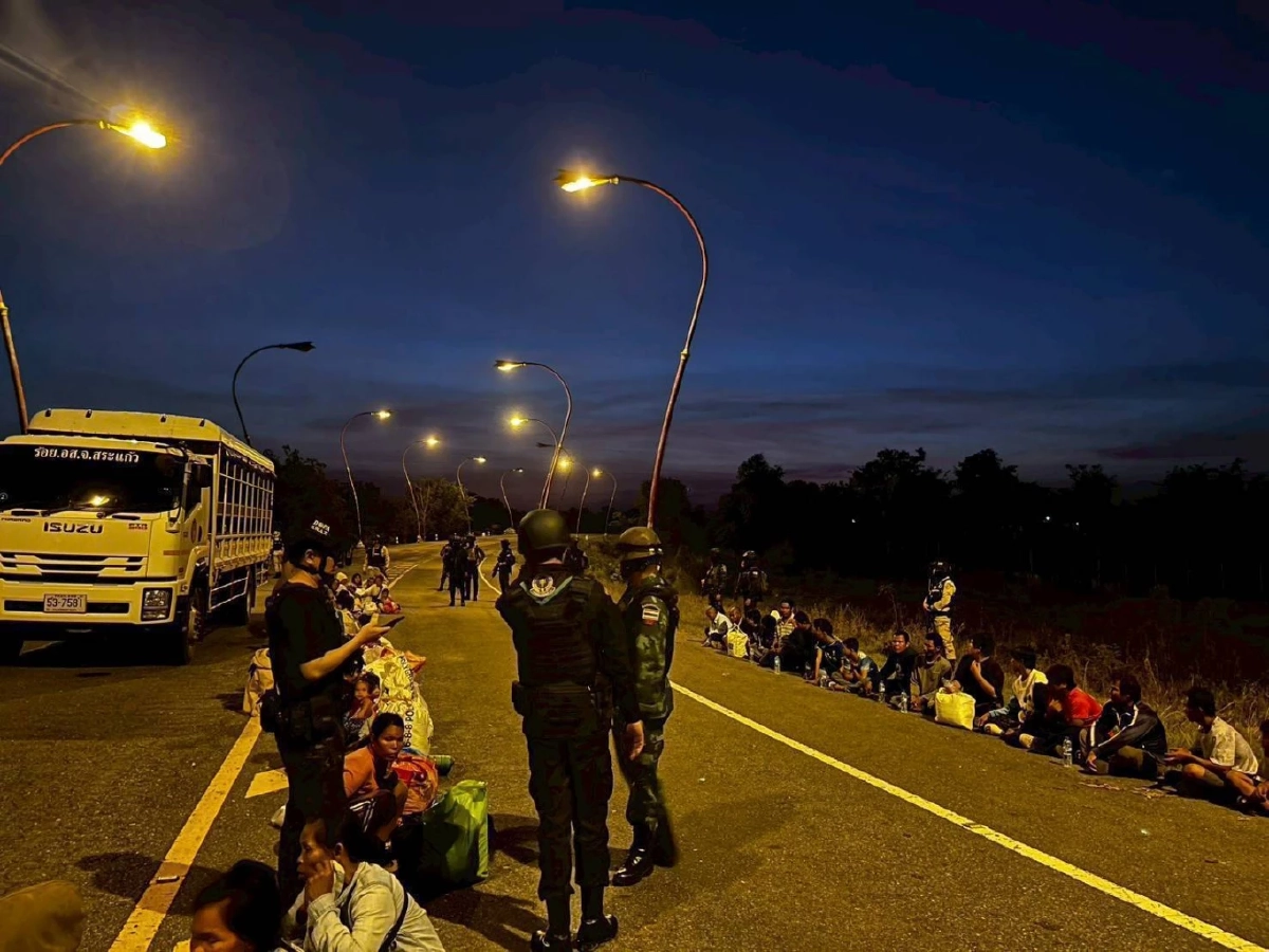 กกล.บูรพา ควบคุมตัวชาวกัมพูชา 76 คน ในพื้นที่การรบชายแดน