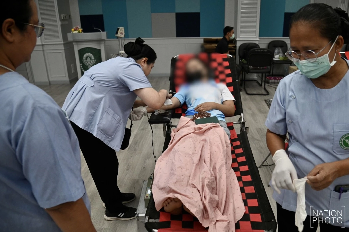 สภากาชาดชวนบริจาคโลหิตช่วยโรงพยาบาลชายแดนไทย-กัมพูชา