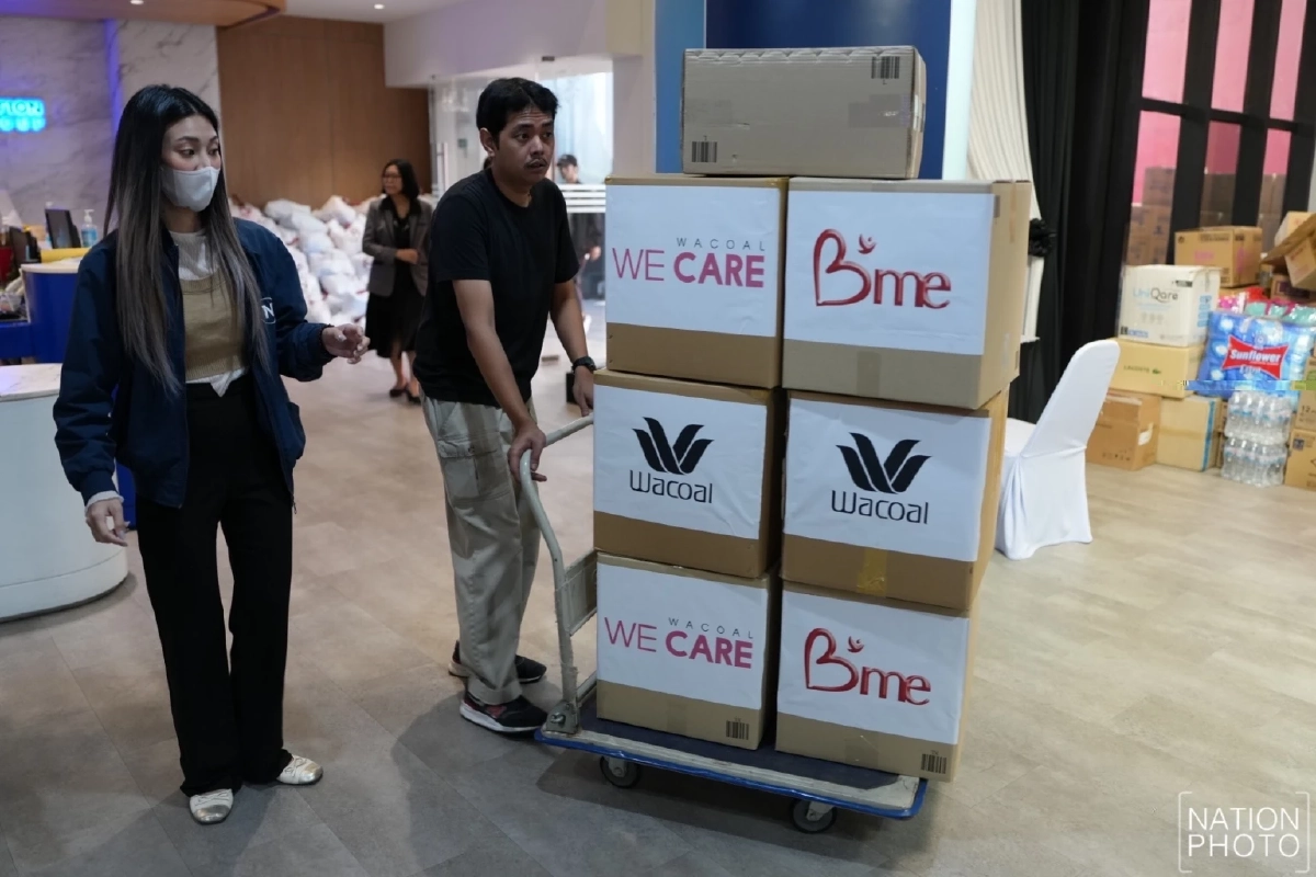 เครือเนชั่นร่วมใจ ส่งความช่วยเหลือ โครงการเนชั่นปันน้ำใจ ช่วยเหลือผู้ประสบอุทกภัยใต้