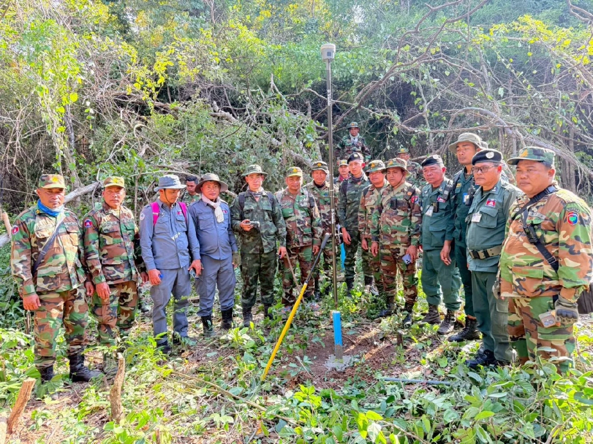 ไทย – กัมพูชา เดินหน้าปักหมุดชั่วคราวหลักเขตแดน 42–43