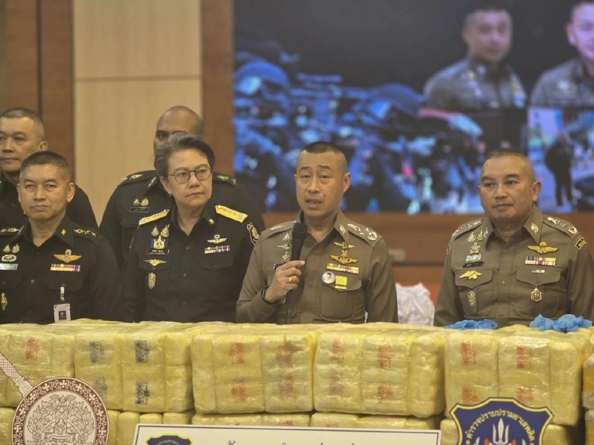 ตำรวจปราบปรามยาเสพติด เปิดปฏิบัติการ เด็ดปีกมาเฟียข้ามชาติ