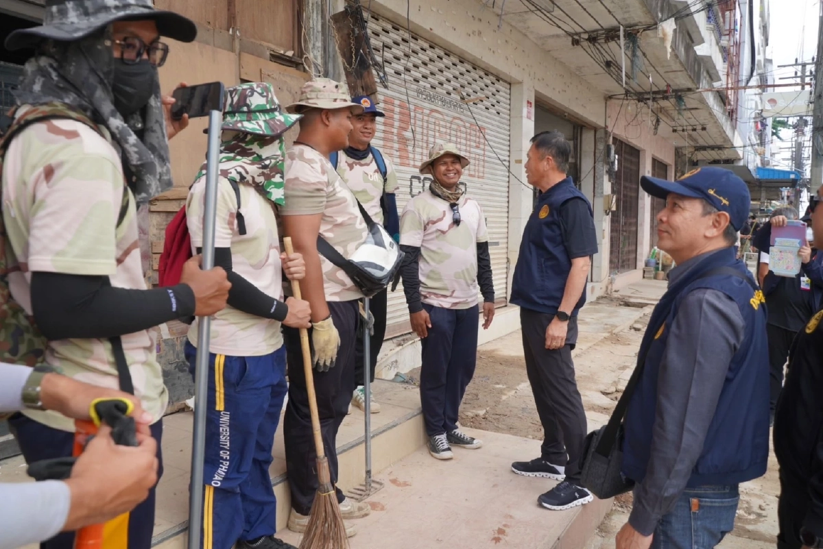อธิบดีกรมโยธาธิการและผังเมือง ลุยฟื้นฟู"หาดใหญ่"หลังมหาอุทกภัย