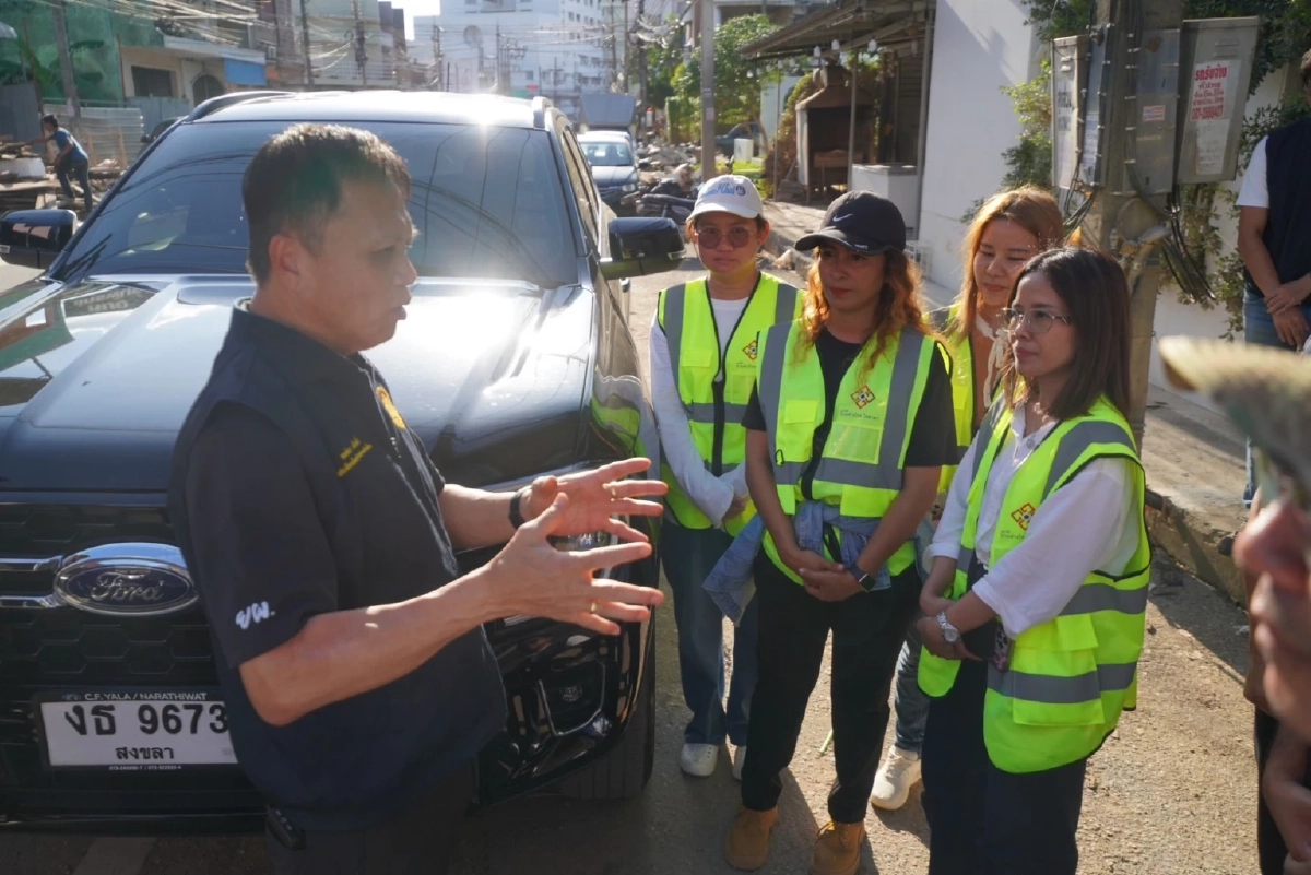 อธิบดีกรมโยธาธิการและผังเมือง ลุยฟื้นฟู"หาดใหญ่"หลังมหาอุทกภัย