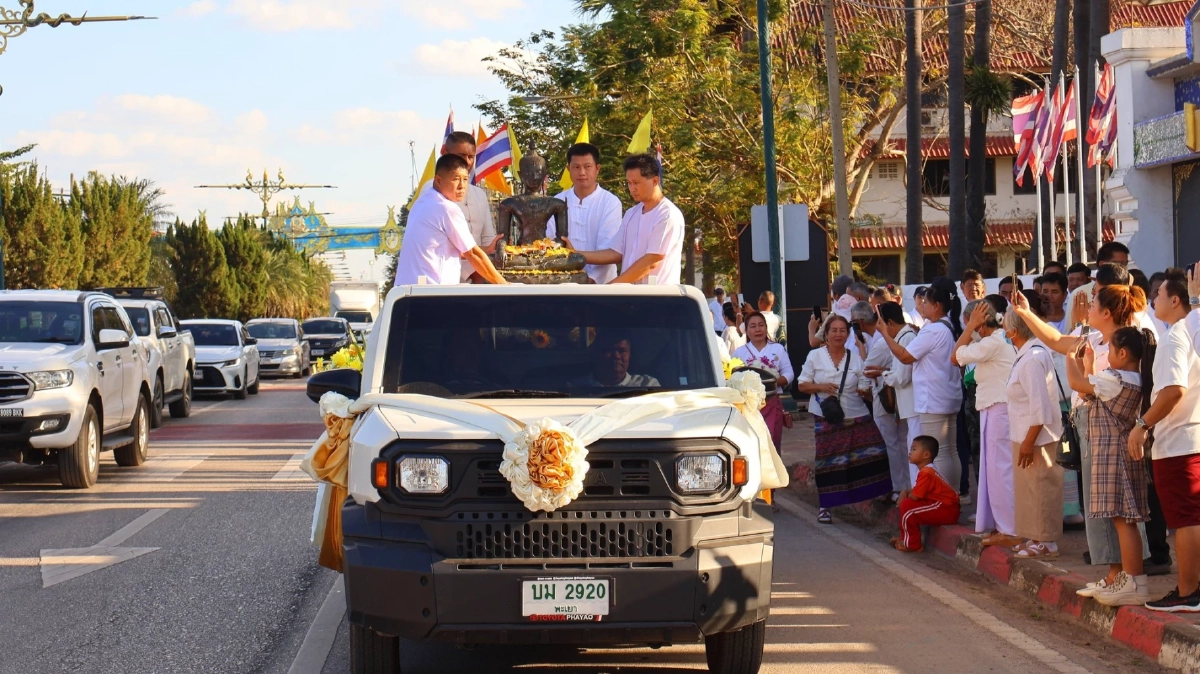 เปิดเลขมงคล ทะเบียนรถพิธีอัญเชิญ พระเจ้าตองทรงเครื่อง