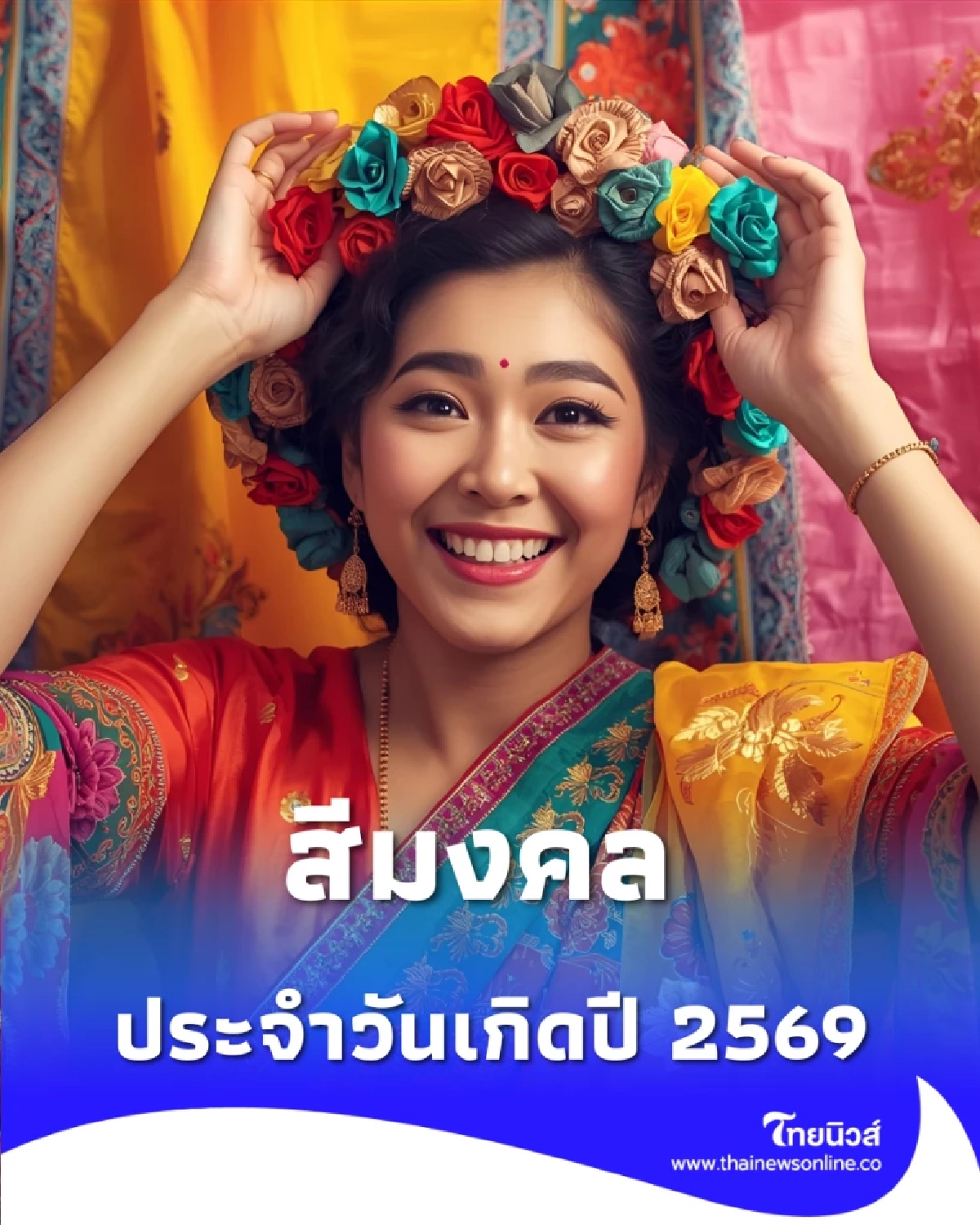 สีมงคลประจำวันเกิดปี 2569 แต่งตัว ทาสีเล็บรับทรัพย์ตลอดปี