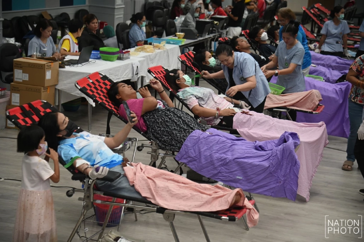 สภากาชาดชวนบริจาคโลหิตช่วยโรงพยาบาลชายแดนไทย-กัมพูชา