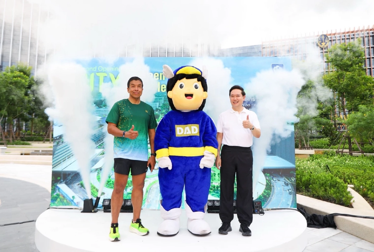 ธพส. จัดงาน “City of Green Lifestyles” เปิดสวนทางเชื่อมอาคาร B–C ศูนย์ราชการฯ