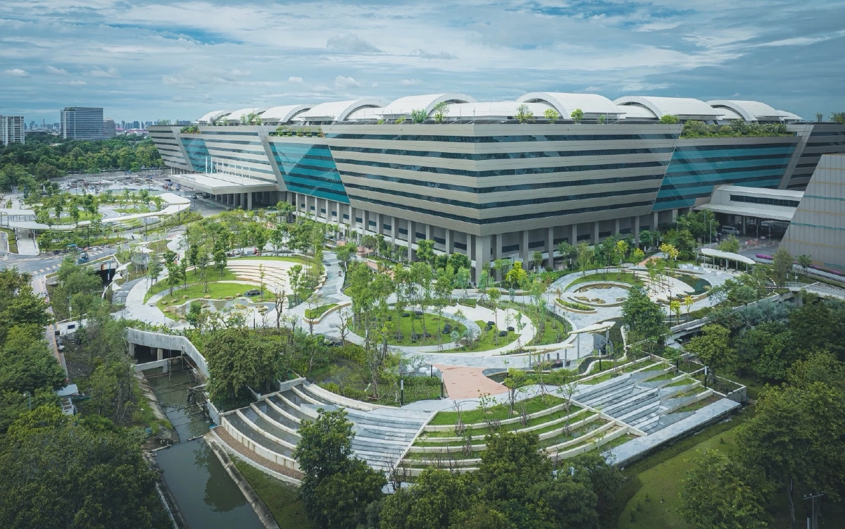 ธพส. จัดงาน “City of Green Lifestyles” เปิดสวนทางเชื่อมอาคาร B–C ศูนย์ราชการฯ