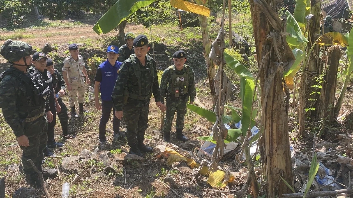 กกล.ผาเมือง ปะทะขบวนการค้ายาแม่สาย ยึดยาบ้ากว่า 2.2 ล้านเม็ด