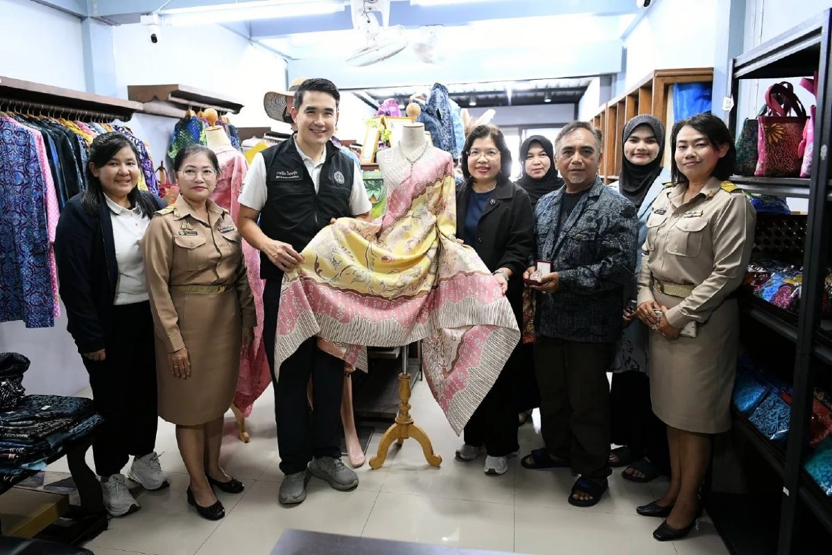 "กรมทรัพย์สินทางปัญญา"รุกลงใต้ เสริมแกร่งสินค้า "ผ้าบาติกนราธิวาส"