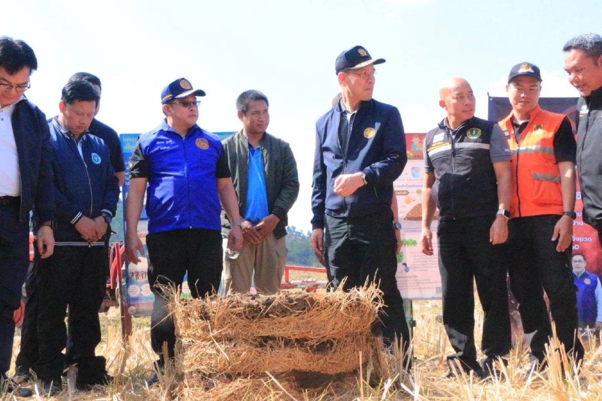 เกษตรฯ ตั้ง 30 จุด เพิ่มมูลค่าวัสดุเหลือใช้ทางการเกษตร ลดเผาเพิ่มเงิน !