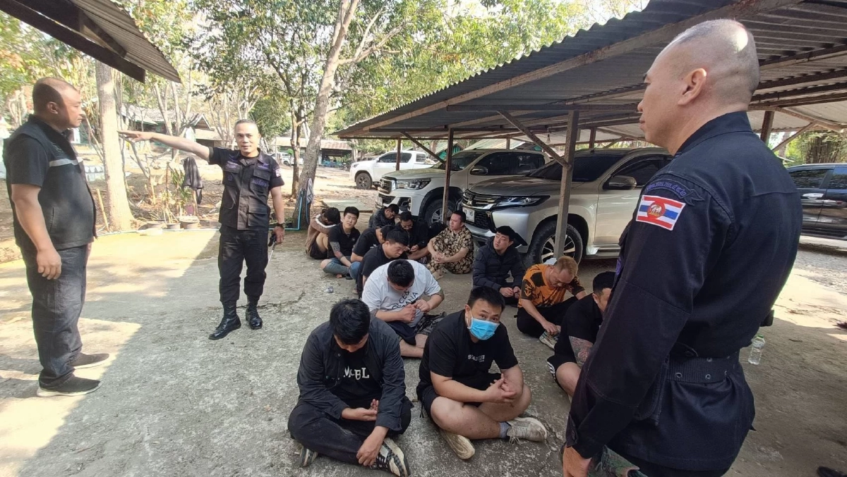 กปช.จต. คุมเข้มชายแดนจันทบุรี จับแรงงานต่างด้าวชาวจีน