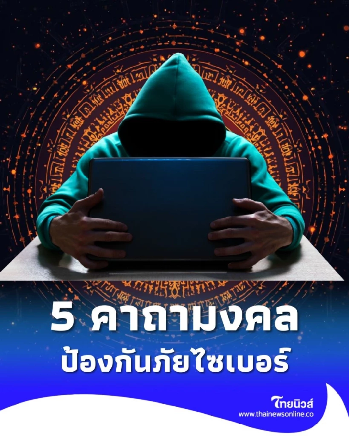 5 คาถามงคลปีใหม่ รู้ทันภัยไซเบอร์ หยุดมิจฉาชีพด้วย สติ