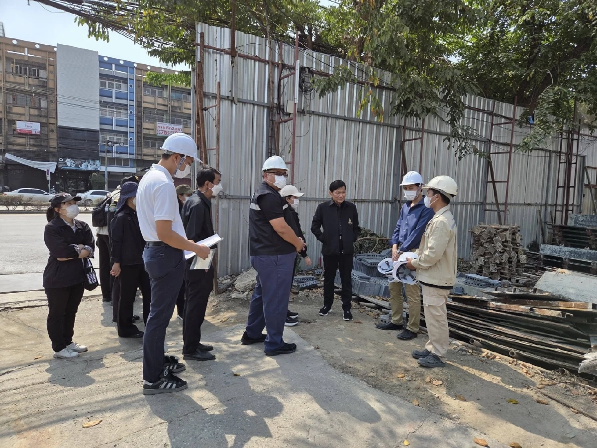 กทม. เดินหน้าสแกนไซต์ก่อสร้าง คุมเข้มมาตรการกันฝุ่น PM2.5