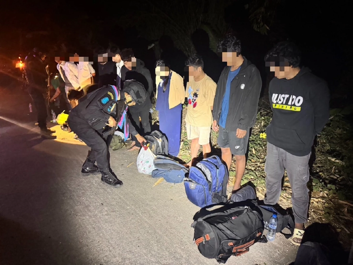 กองกำลังบูรพาเข้มชายแดน สกัดจับแรงงานเมียนมา–ชาวจีน