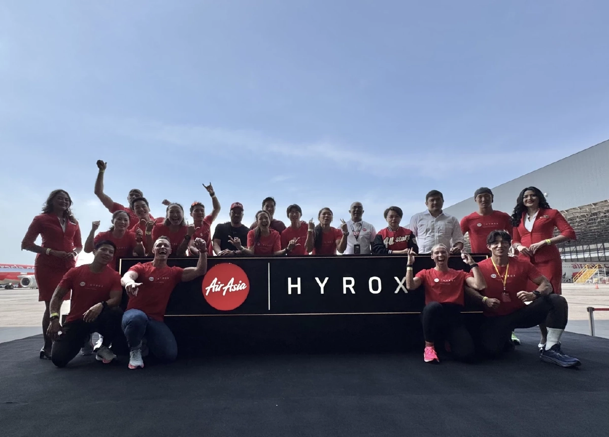 "AirAsia" ผนึกกำลัง "HYROX" พลิกโฉมการเดินทาง เพื่อฟิตเนสทั่วเอเชียแปซิฟิก