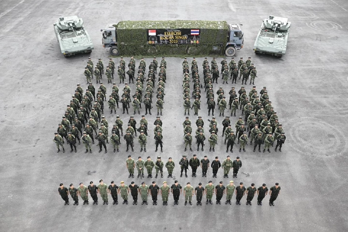 ทบ.ไทย – ทบ.สิงคโปร์ เปิดการฝึกผสมคชสีห์ (KOCHA SINGA 2025)