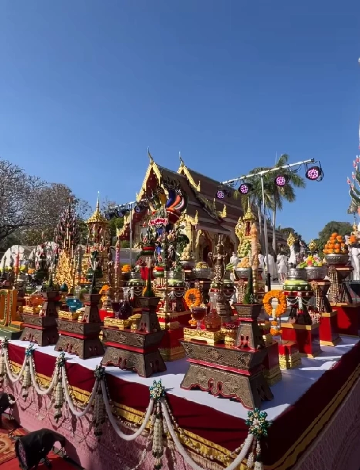 เลขธูปมงคลโผล่ชัด พิธีขอขมาพระธาตุพนม ก่อนวันแห่พระอุปคุต