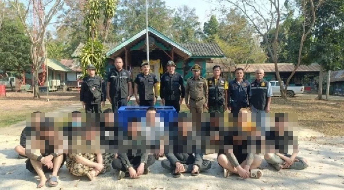 กปช.จต. คุมเข้มชายแดนจันทบุรี จับแรงงานต่างด้าวชาวจีน