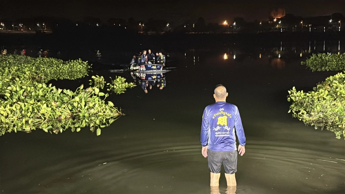 เศร้า อินฟลูฯนักตกปลา จมอ่างเก็บน้ำดับ หลังไปลองเรือที่ถอยมาใหม่