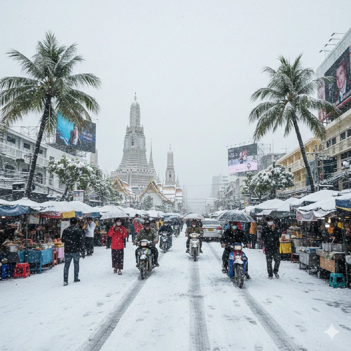 ไทยตอนบนหนาวเย็นลง 1-5 องศาฯ ลมแรง ภาคใต้ฝนตกหนัก คลื่นสูง