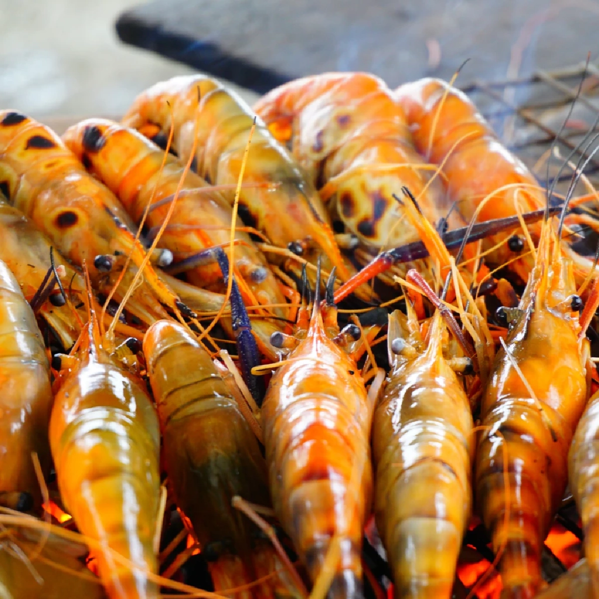 เผยเทคนิคย่าง กุ้งเผา ให้เนื้อเด้งแกะง่าย พร้อมวิธีเลือกกุ้งสดใหม่