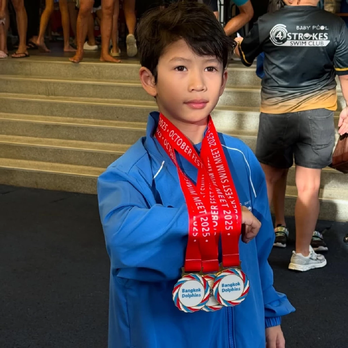 ลูกไม้หล่นไม่ไกลต้น ลูกชายพระเอกดัง ฉายแวว ลงแข่งเต้นครั้งแรก