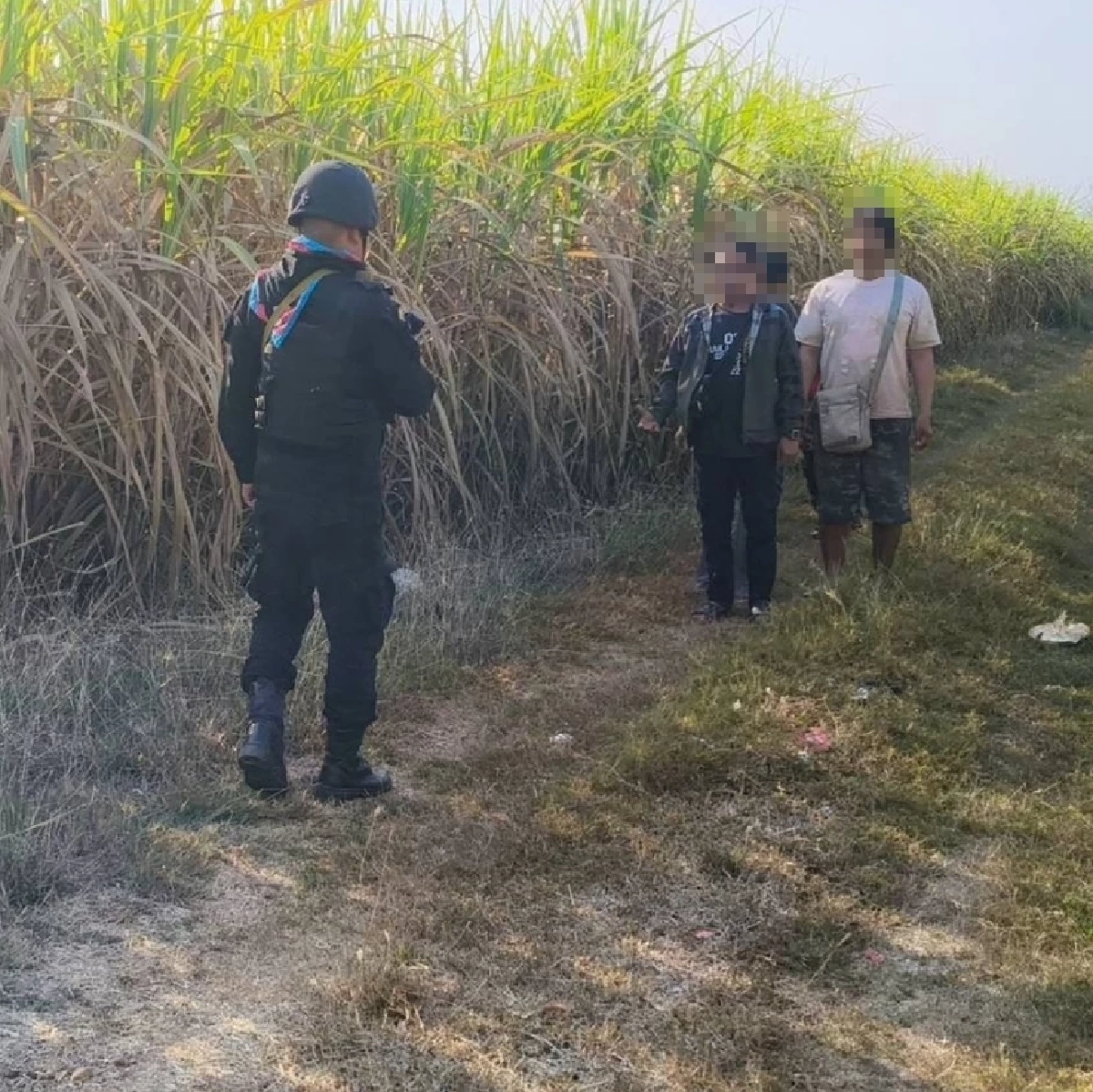 ลาดตระเวนเข้มชายแดนอรัญประเทศ สกัดการลักลอบเข้า–ออกประเทศ