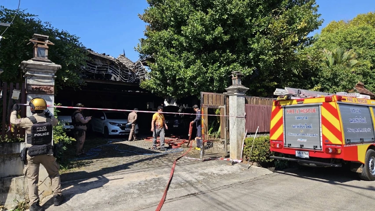 เปิดสาเหตุดับแท้จริง 5 ชีวิต หลังพบไม่ได้ถูกไฟไหม้โดยตรง