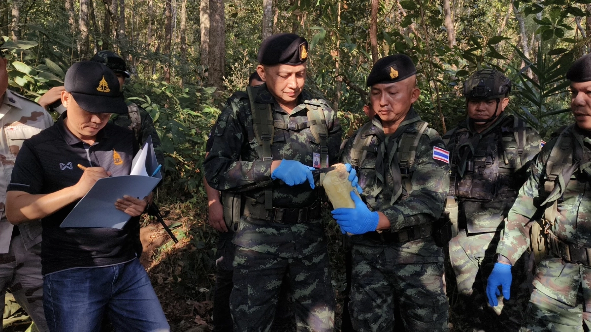 กองกำลังผาเมืองปะทะขบวนการค้ายาเสพติดชายแดนฝาง ยึดยาบ้า