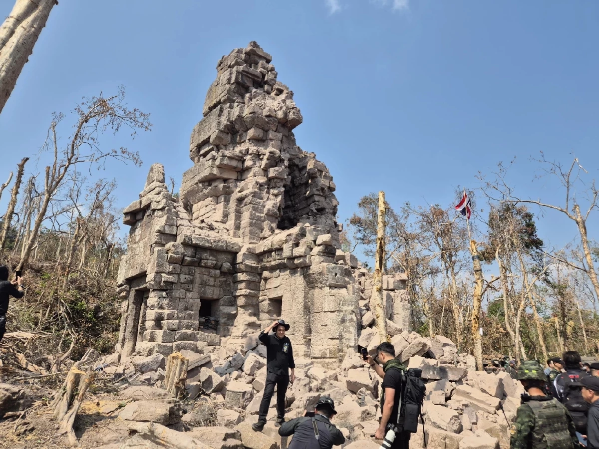 สำนักงานศิลปากร ที่ 10 นครราชสีมา เข้าตรวจสอบปราสาทตาควาย